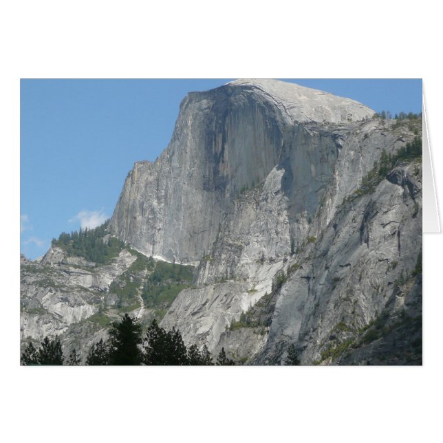 Halbkuppel von der Seite im Yosemite Nationalpark (Vorderseite (Horizontal))