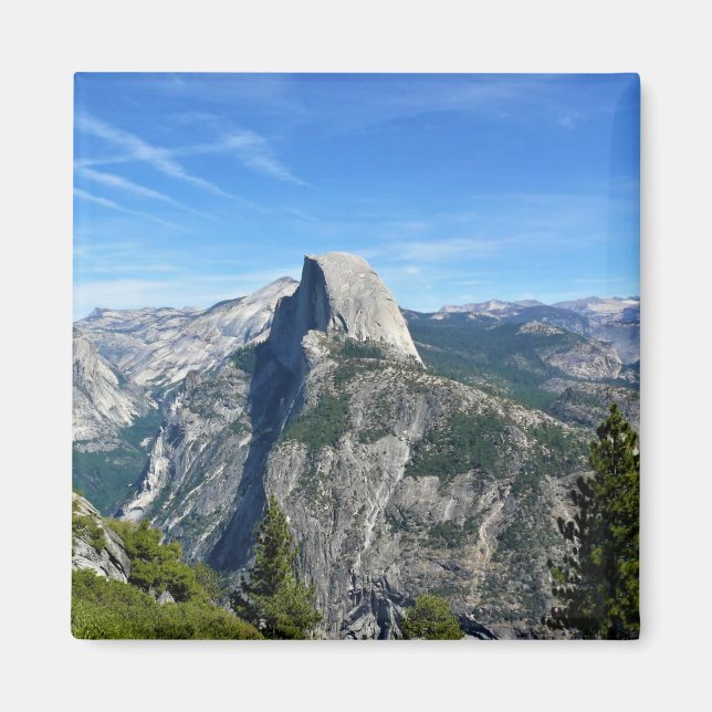 Halbkuppel von Glacier Point, Yosemite, CA Magnet (Vorne)