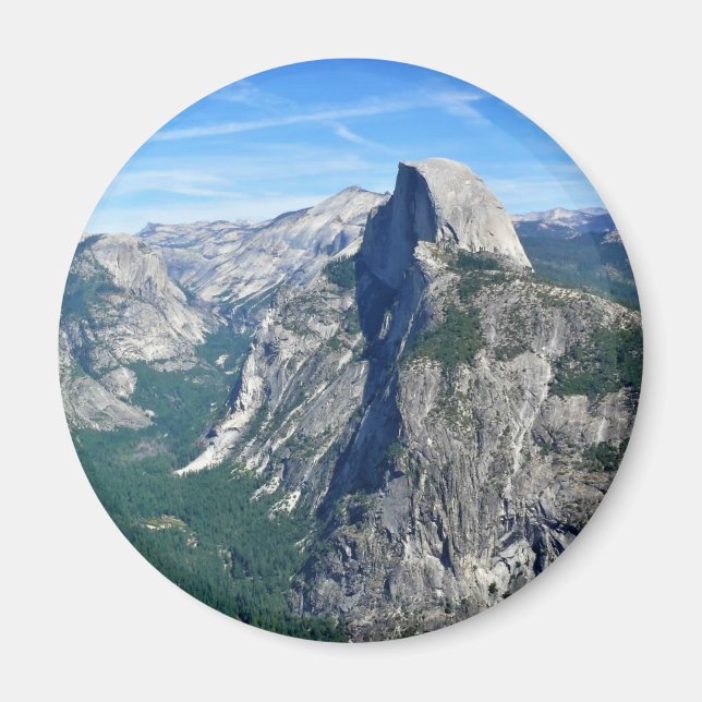 Halbkuppel von Glacier Point, Yosemite, CA Magnet (Vorne)