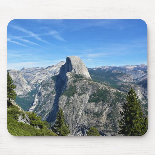Halbkuppel von Glacier Point, Yosemite, CA Mousepad (Vorne)