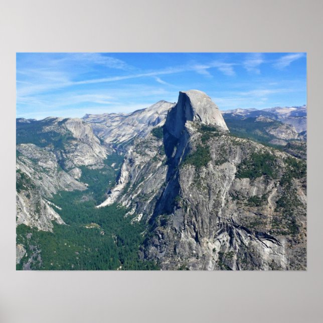 Halbkuppel von Glacier Point, Yosemite, CA Poster (Vorne)