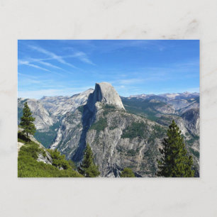 Halbkuppel von Glacier Point, Yosemite, CA Postkarte