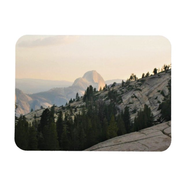 Halbkuppel von Olmstead Point, Yosemite, CA Magnet (Horizontal)