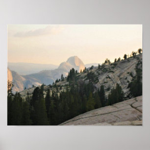 Halbkuppel von Olmstead Point, Yosemite, CA Poster