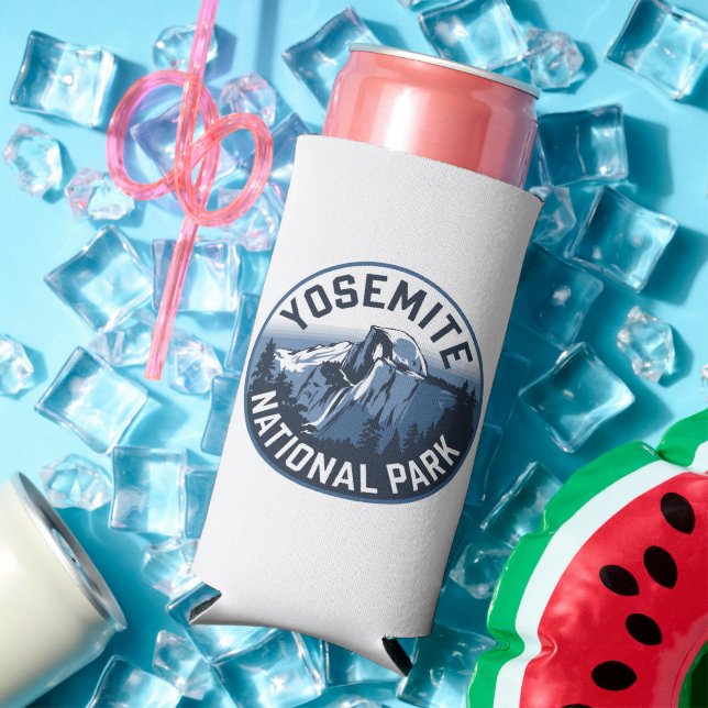 Halbkuppel Yosemite RundEmblem Selters Dosenkühler (In Situ Sommer)