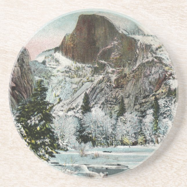 Halbkuppel, Yosemite Vintager Untersetzer (Vorne)