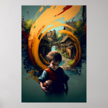 Halbling-Abenteurer-Plakat | D&D-Kunst 5