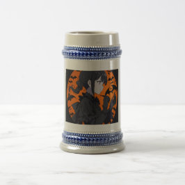 Halbmädchen Bierglas