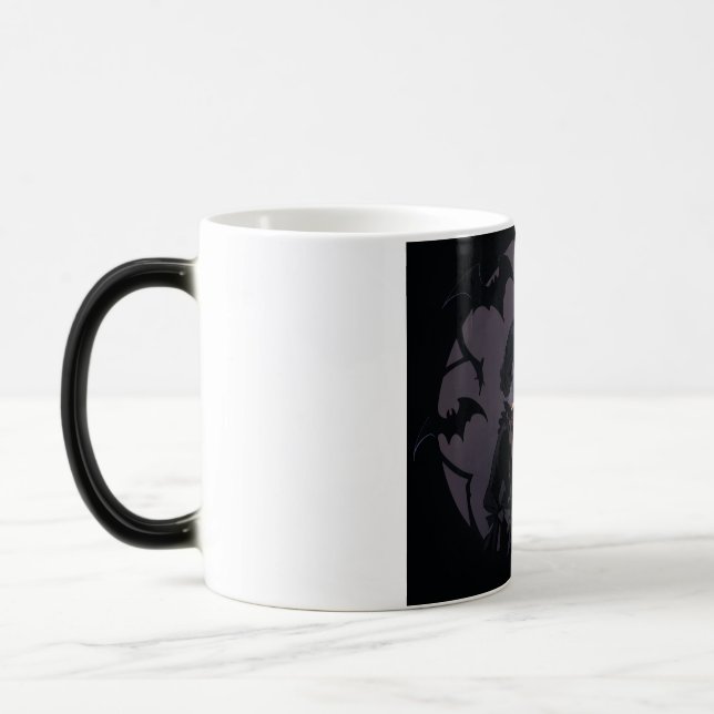 Halbmädchen Verwandlungstasse (Links)