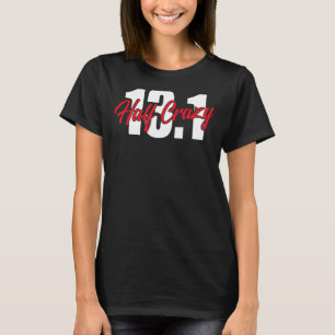 Halbmarathon 13 1 km halb verrückt Cool laufen T-Shirt