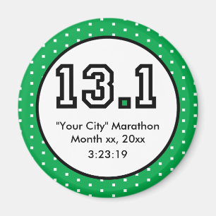 Halbmarathon 13,1 magnet