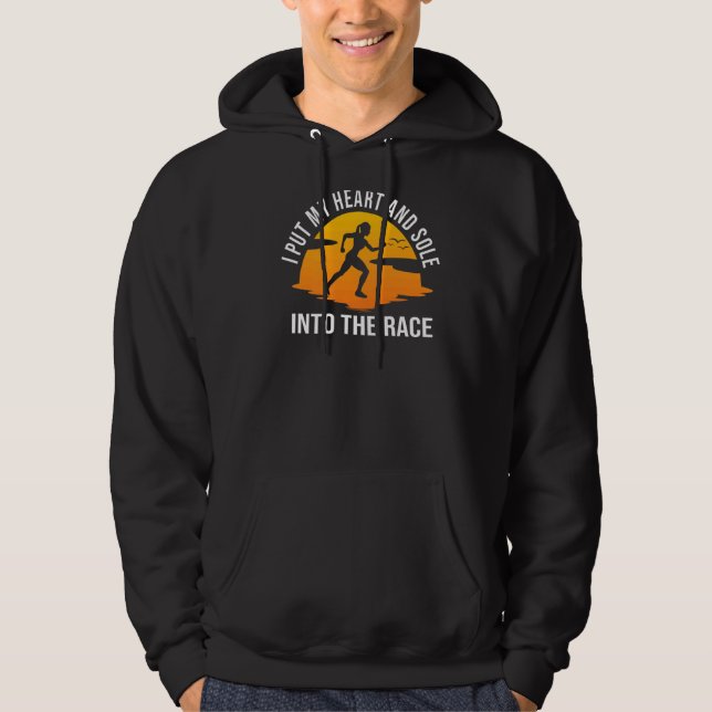 Halbmarathon 1 hoodie (Vorderseite)