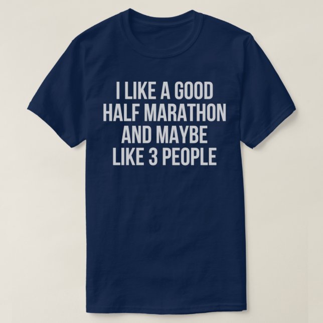 Halbmarathon 5 T-Shirt (Design vorne)