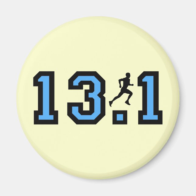 Halbmarathon Magnet (Vorne)