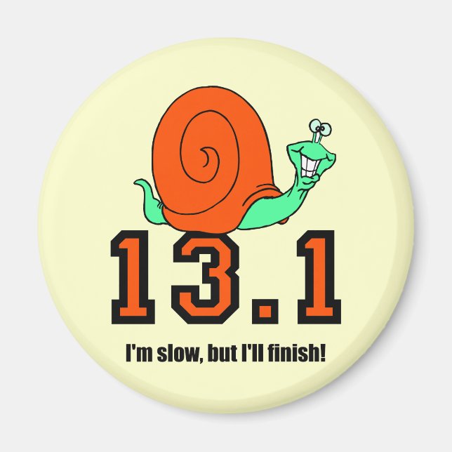 Halbmarathon Magnet (Vorne)