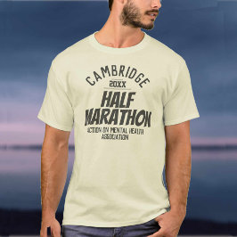 Halbmarathon oder anderer Event-T - Shirt