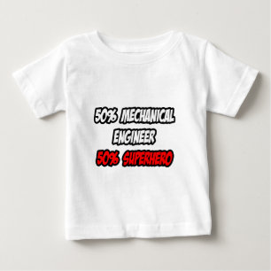 Halbmechaniker...Halbflieger Baby T-shirt