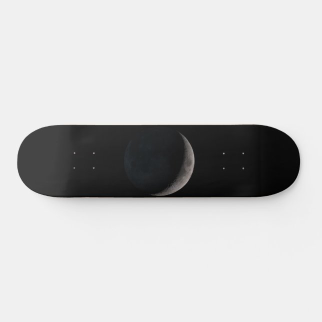 Halbmond aus den Bildern der NASA Skateboard (Horizontal)