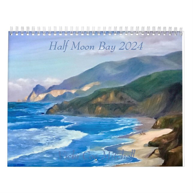 Halbmond Bay 2024 Kalender (Titelbild)