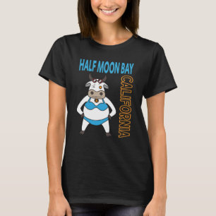 Halbmond Bay Urlaub Familienreise T-Shirt