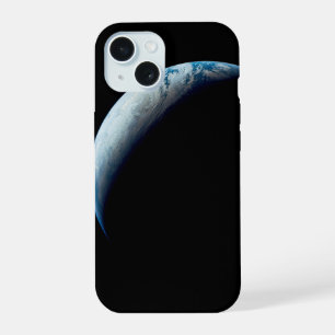 Halbmond Erde, aufgenommen von der Apollo 4-Missio iPhone 15 Hülle