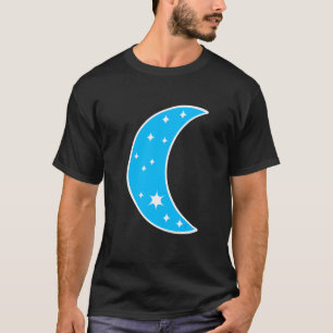 Halbmond Planet T-Shirt