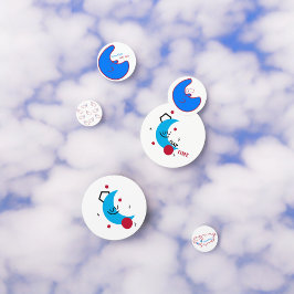 Halbmond Table Confetti Konfetti