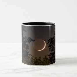 Halbmond Zweifarbige Tasse