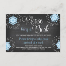 Halbpension Blue Snowflake Baby Dusche Bringen Sie