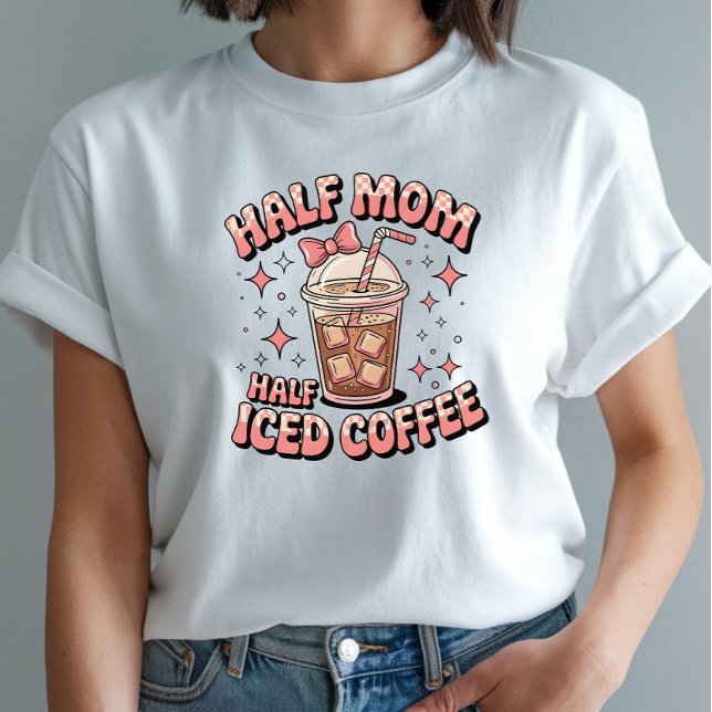 Halbpension Halbpension Mama Halbpension Kaffee -  T-Shirt (Von Creator hochgeladen)