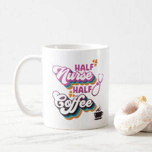 Halbpension Nurse Halbpension Kaffeekochen Groovy Kaffeetasse