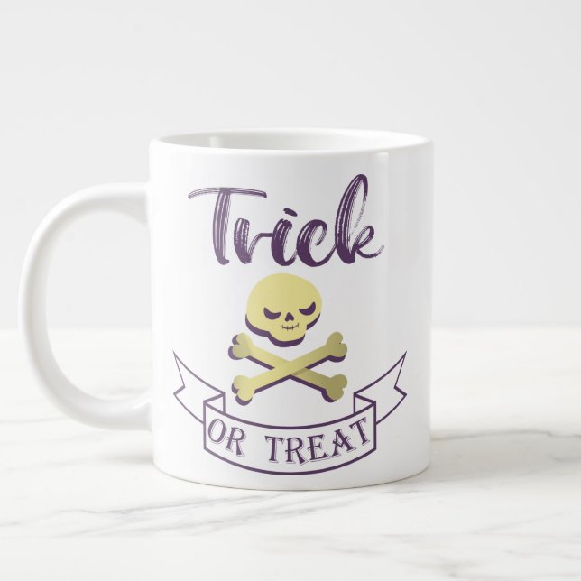 Halbränder Jumbo-Tasse (Links)