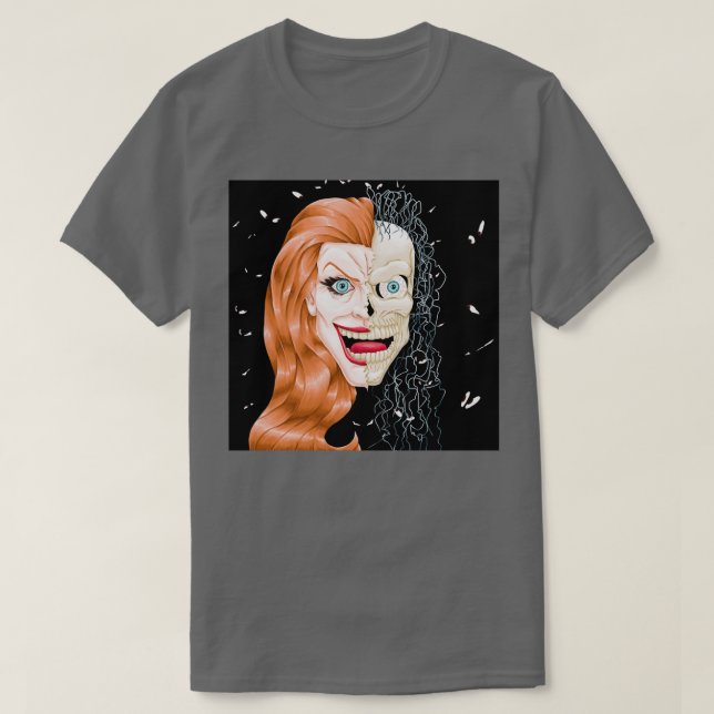 Halbschädel T-Shirt (Design vorne)