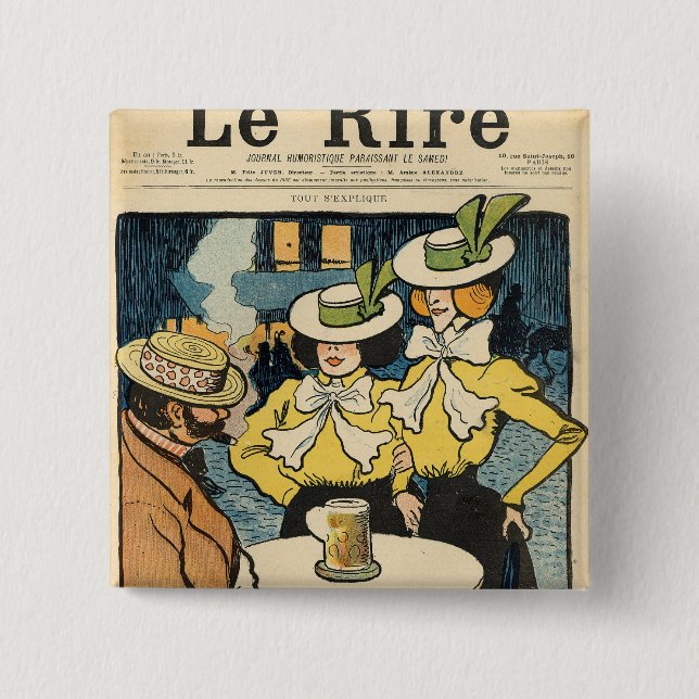 Halbschwestern Button (Vorderseite)