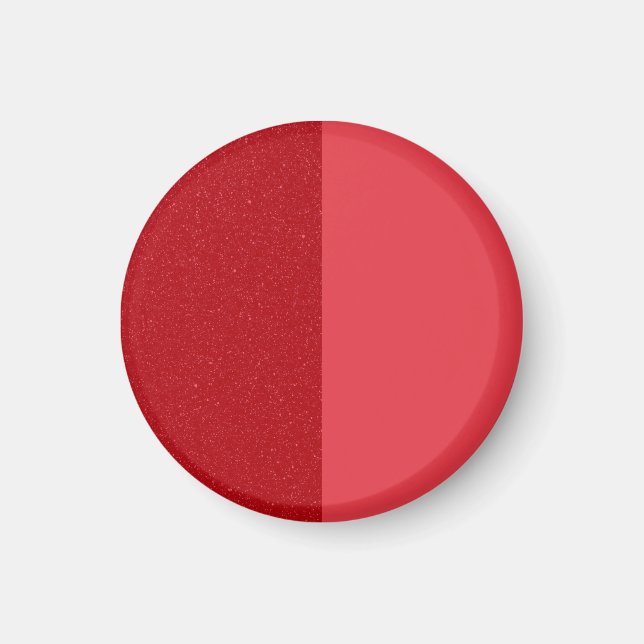 Halbtextur Tomato Red Magnet - Anpassbar (Vorne)