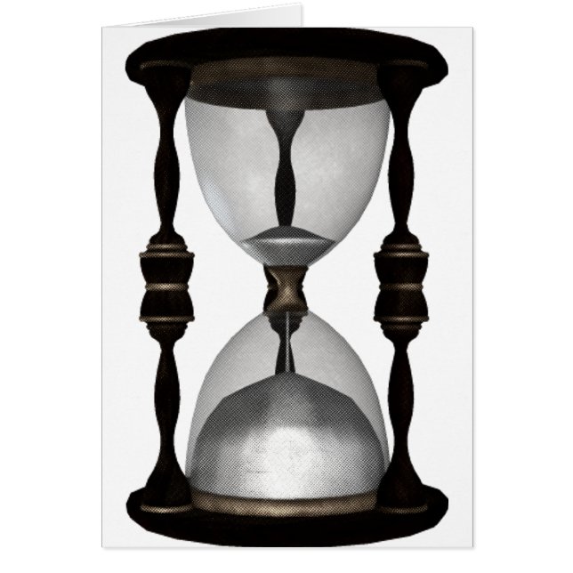 Halbton-Stundenglas-Sanduhr (Vorne)
