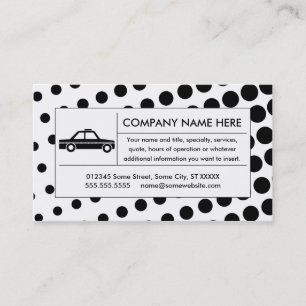 HalbtonTaxi Visitenkarte