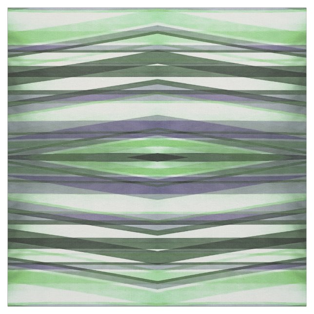 Halbtransparente Ebenen in grünem  und Lavendel Stoff (Muster)