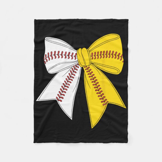 Halbverkauf und Mama Mama Coquette Bow für Wom Fleecedecke (Vorderseite)