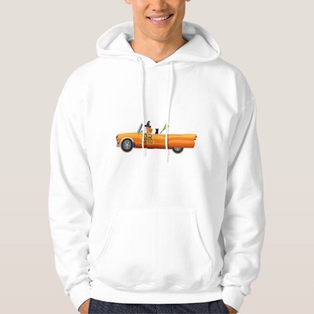 Halbwagen Hoodie (Vorderseite)
