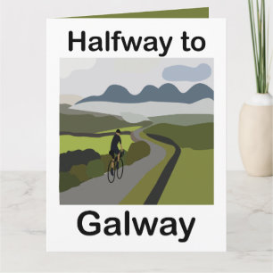 Halbwegs nach Galway Road Trip  Karte