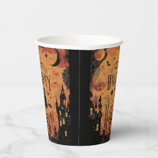 Halbwegs zum Halloween-Partybedarf Pappbecher
