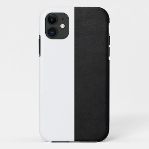 Halbweißer Halbschwarzer Bademantel Case-Mate iPhone Hülle