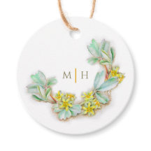 Halbwüstenmonogramm Hochzeitsibbaldia