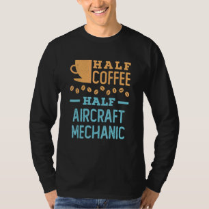 Halbzeit des Kaffees - Mechanische Maschine für Fl T-Shirt