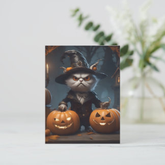 Halbzeitdekoration Postkarte