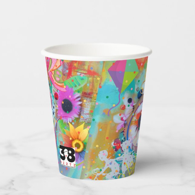 Halcyon Days Pappbecher (Vorderseite)