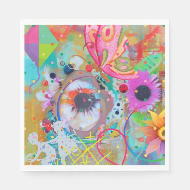 Halcyon Days Serviette (Vorderseite)