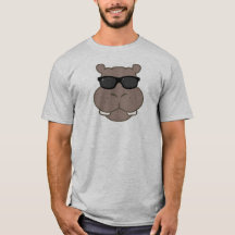 Halcyon Hippo Luxury T-Shirt (Mens)