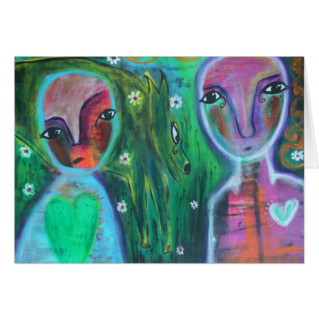 Halcyon Tagesleere Karte (Vorderseite (Horizontal))